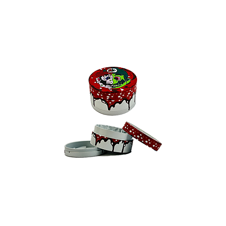 Dichavador De Metal DK 3F Desenho - Mario Vermelho