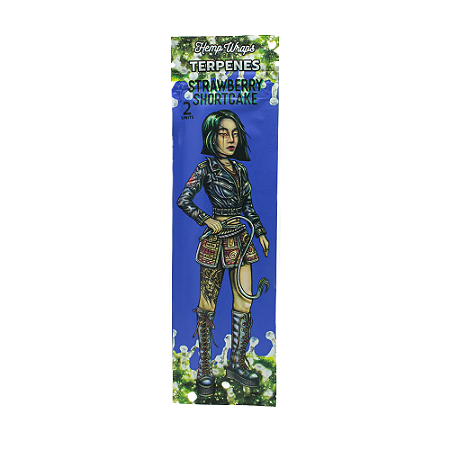 Seda Blunt Lion Circus Hemp Wraps Strawberry ShortCake (Pacote com 2un)