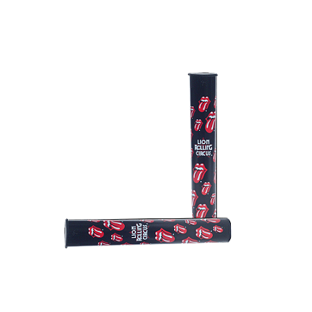 Tubo para Guardar Cigarro Lion Circus King Size - Preto
