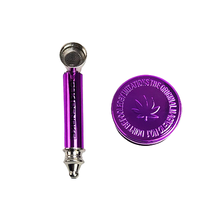 Pipe E Dichavador DK Metalizado - Roxo