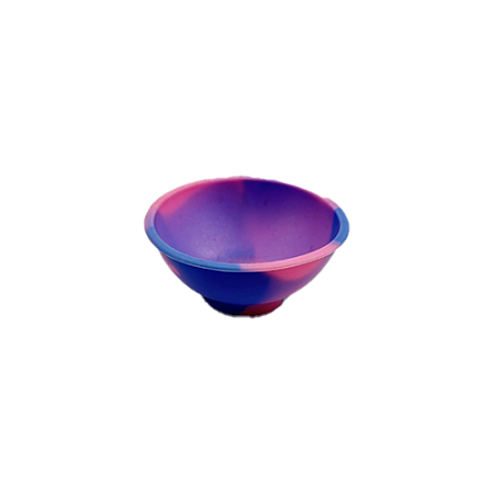 Cuia De Silicone ZH - Rosa BB/Azul BB