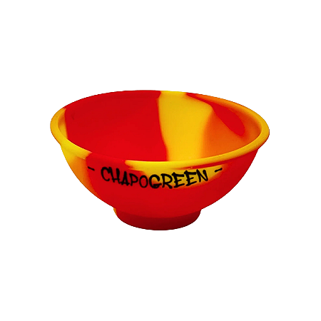Cuia De Silicone Chapogreen Mix Color - Laranja/Vermelho