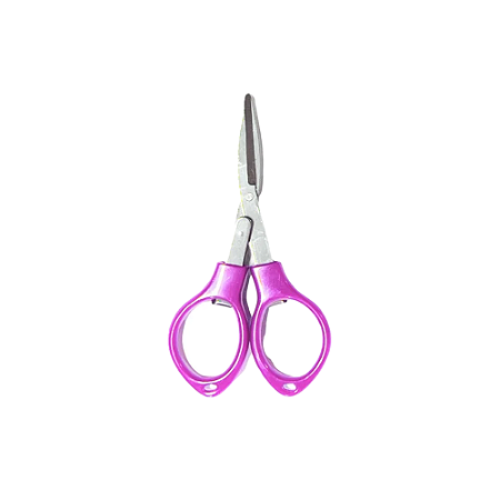 Tesoura ABDZ Dobrável Flip PP - Pink