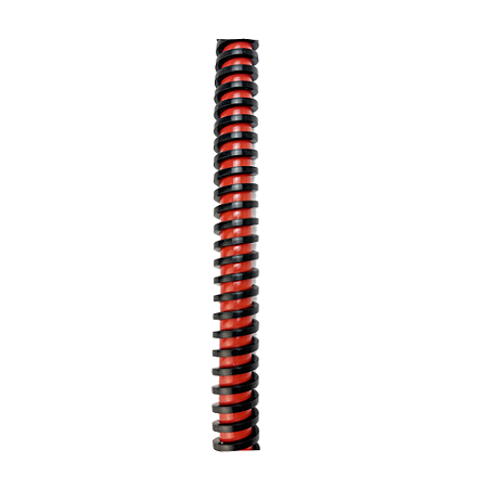 Silicone Refil Amazon Helix - Vermelho/Preto