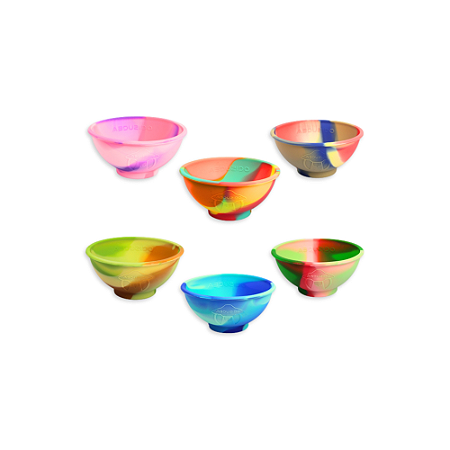 Cuia De Silicone Abduzido Half Vintage - Cor Sortida