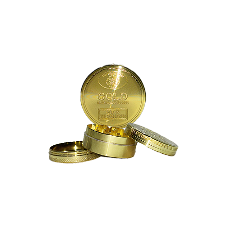 Dichavador De Metal MD Gold - Dourado