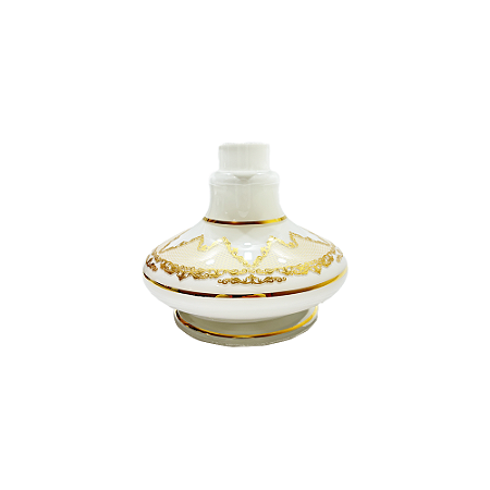 Vaso MD Hookah Mini Curve 370 D - Branco