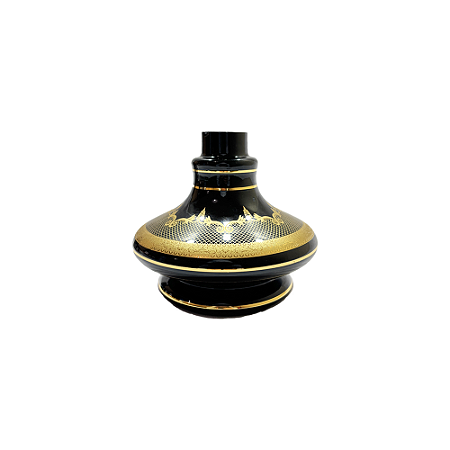 Vaso MD Hookah Mini Curve 370 C - Preto