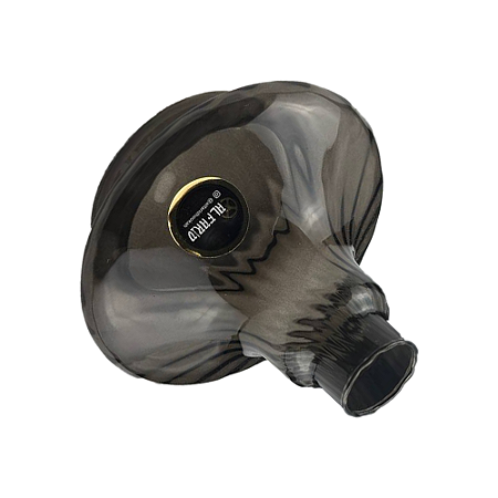 Vaso Al Farid Pequeno 13cm Twist - Fumê