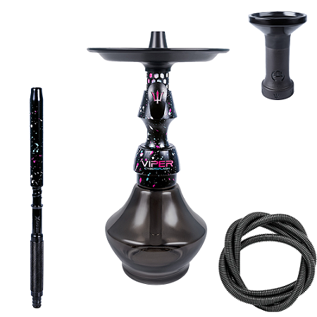 Narguile Triton Viper SV Cyber Splash - Branco/Rosa