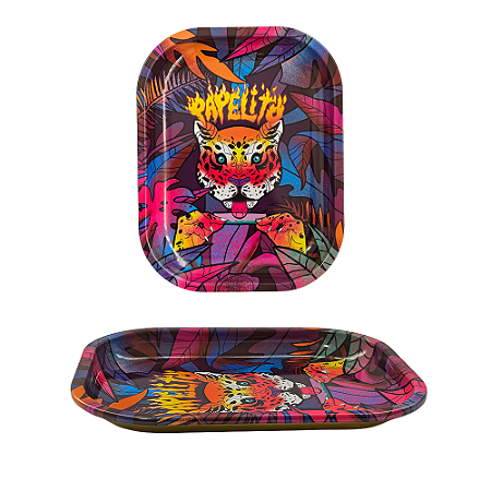 Bandeja De Metal Papelito Pequena 18x14 - Onça