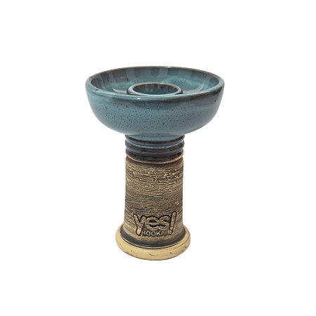 Rosh Yes Hookah New Rustic - Preto/Ciano