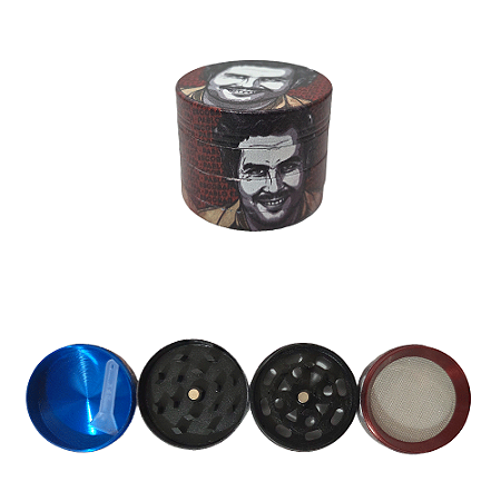 Dichavador De Metal DK Full Pablo Escobar - Modelo 1