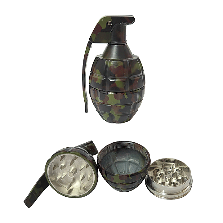 Dichavador De Metal DK Granada - Camuflado