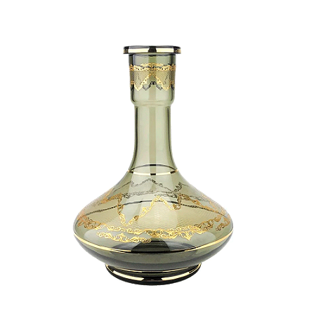 Vaso Miid Grande 30cm - Fumê