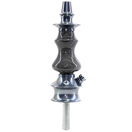 Stem Narguile Amazon Hookah Prime Unique - Titanium/Cinza