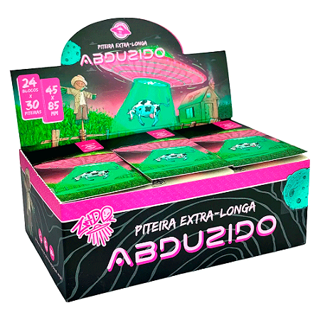 Bloco De Piteira Abduzido Extra Longa 45x85mm (24 Livretos C/30 Folhas)
