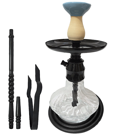 Narguile Completo Econo Hgs - Preto