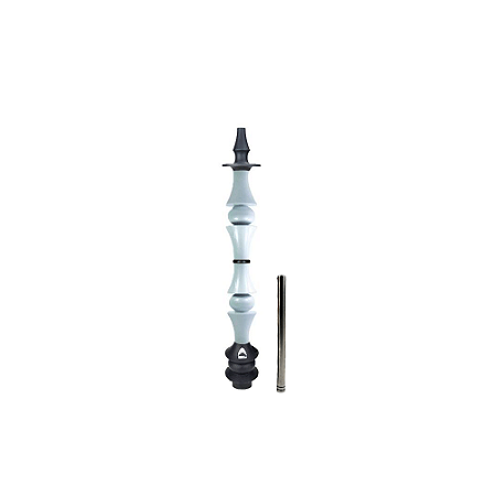 Stem Narguile Marajah Hookah Umbrella Grande Preto/Branco Fusion