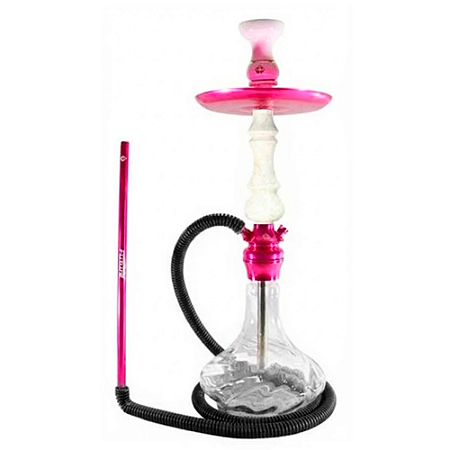 Narguile Amazon Hookah Future - Rosa/Boticino/Twist Clear