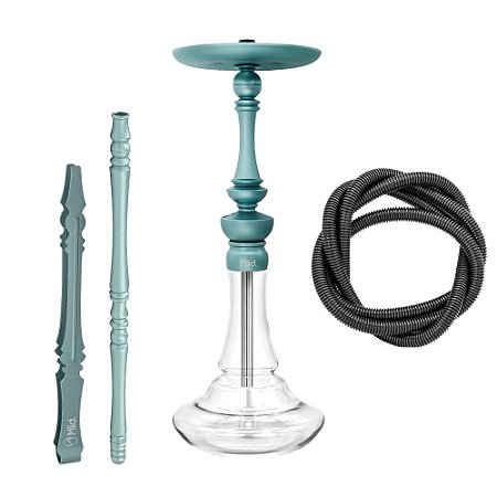 Narguile Sultan Hookah Miid - Teal Blue