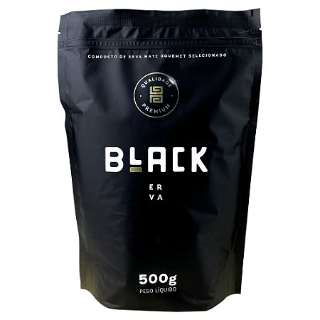 Erva Mate Terere Black Erva 500g - Menta e Limão