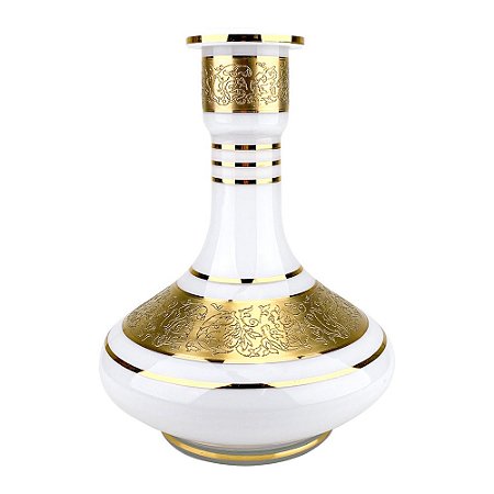 Vaso Bless Hookah Lamp Genie 30CM 252 - Branco