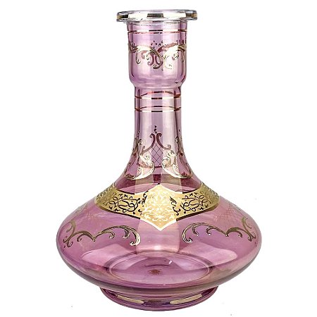 Vaso Star Hookah Genie 30CM Detalhes 252 - Pink