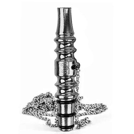 Piteira Higiênica Black Hookah - Prata