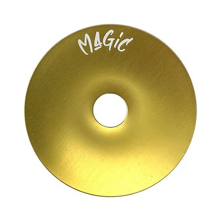 Prato Magic Pequeno 15cm - Dourado