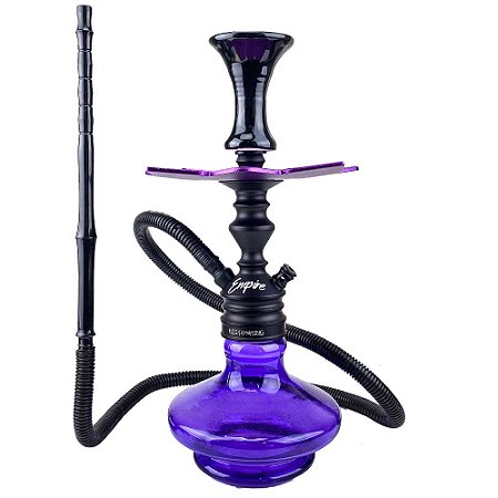 Kit Narguile Completo Hookah King Empire - Roxo KIT502