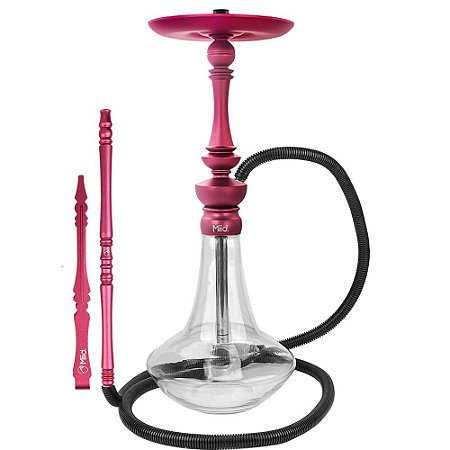 Narguile Sultan Hookah Miid - Satin Red