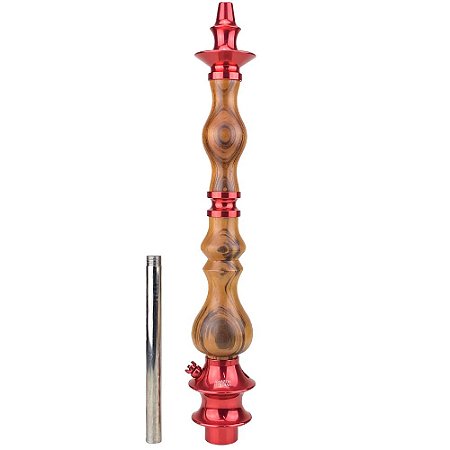 Stem Narguile Amazon Hookah Luxury - Vermelho/Redwood