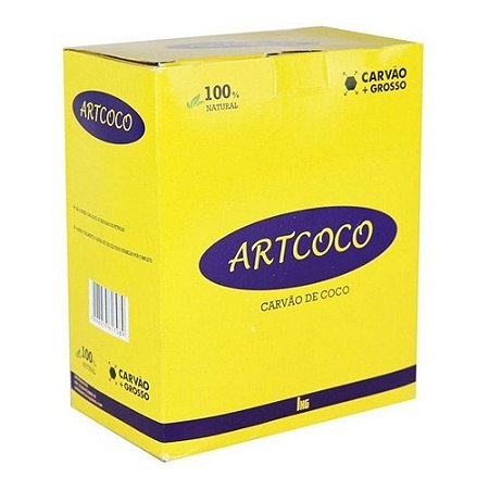 Carvão Artcoco Grosso (Importado) - 1Kg