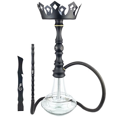 Narguile Zenith Hookah Nuts - Preto