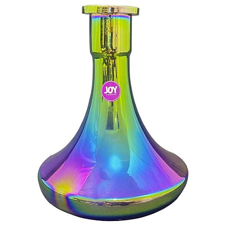 Vaso Joy Hookah Gim 30cm - Metálico Rainbow