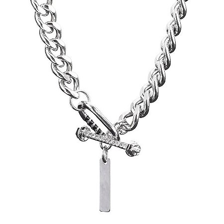 Chocker Corrente Masculina Aço