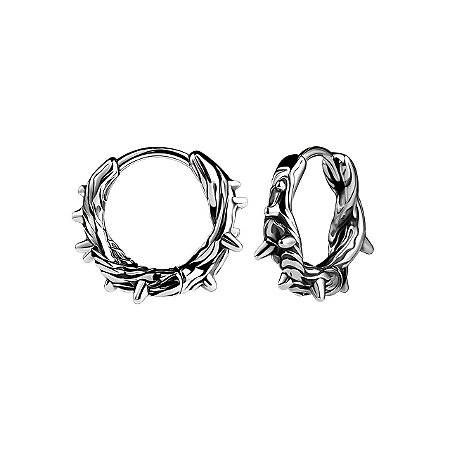 Brinco Masculino Coroa de Espinhos - PAR