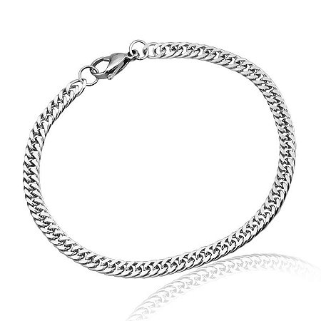 Pulseira Masculina Trigo de Aço Inoxidável