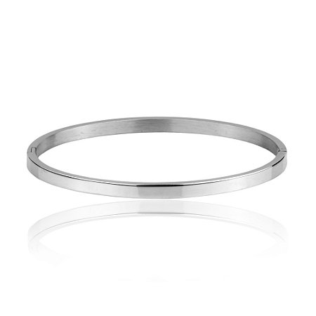 Bracelete Masculino de Aço Minimalista