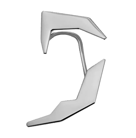 Ear Cuff De Pressão Thunder Coleção Futurx - 1 peça
