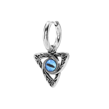 Brinco Masculino Argola Olho de Sauron - 1 Peça