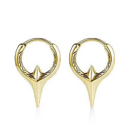 Brinco Masculino Argola Asgard DOURADO - PAR