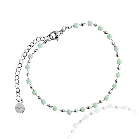 Pulseira Masculina de Aço Mint - Ajustável