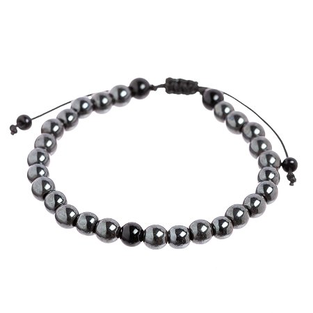 Pulseira Masculina Hematita