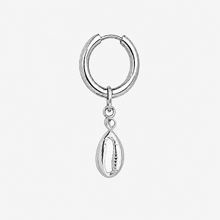 Brinco Masculino Argola Búzios - Par