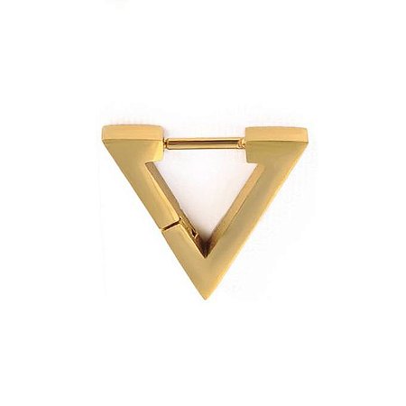 Brinco Masculino Triangular - 1 Peça (Não é o par)