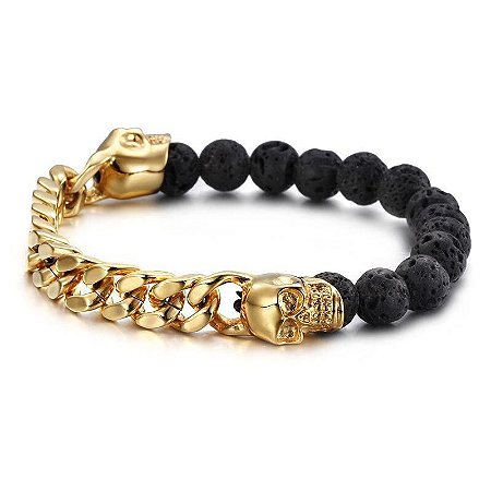 Pulseira Masculina Centauri Caveira