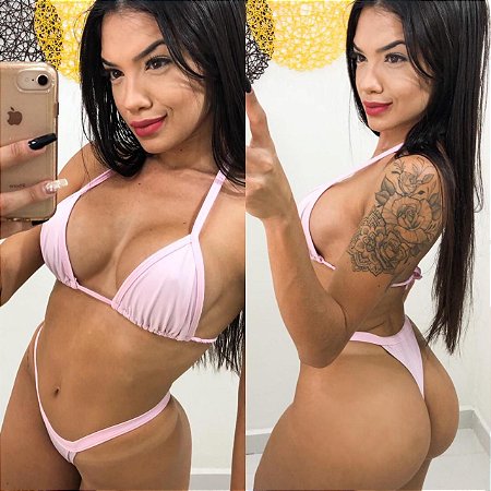 Conjunto biquíni fio dental marquinha Baby