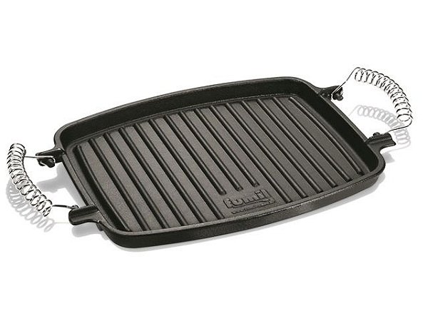 Chapa grill alça espiral / 31 x 24,5cm